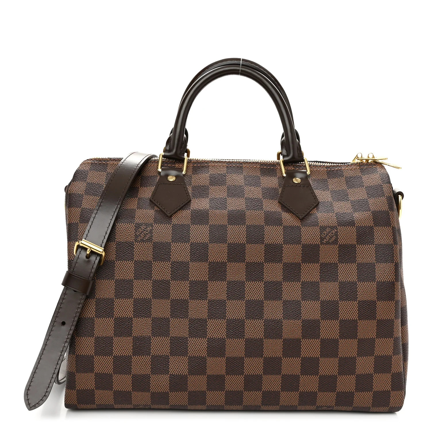 Damier Ebene Speedy Bandouliere 30 | FASHIONPHILE (US)