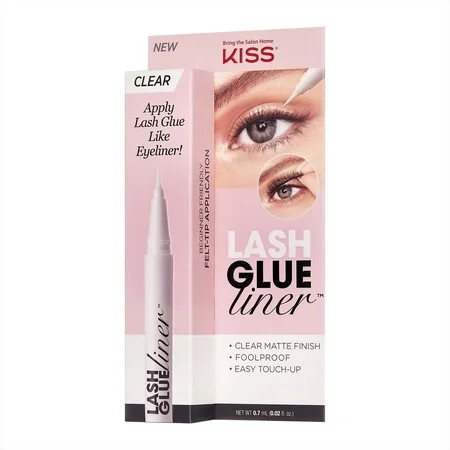 KISS Eyelash Glue Liner - Clear Matte Finish | Walmart (US)