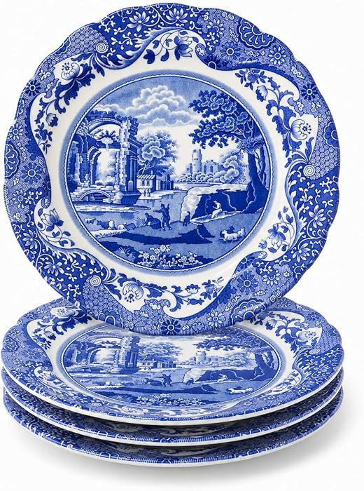 Spode Blue Italian Bread and Butter Plate, Set of 4 | Amazon (US)