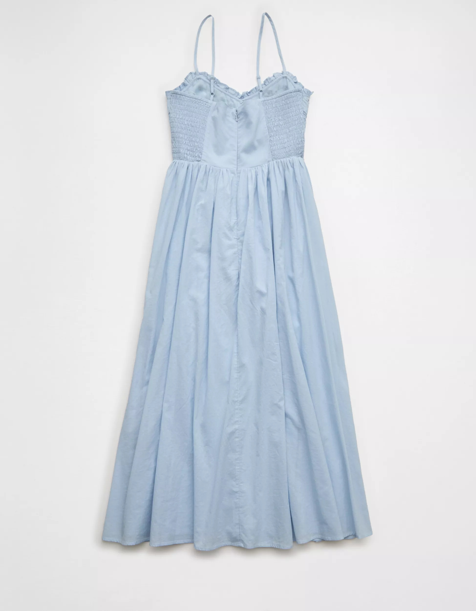 AE Bella Lace Inset Midi Dress | American Eagle Outfitters (US & CA)