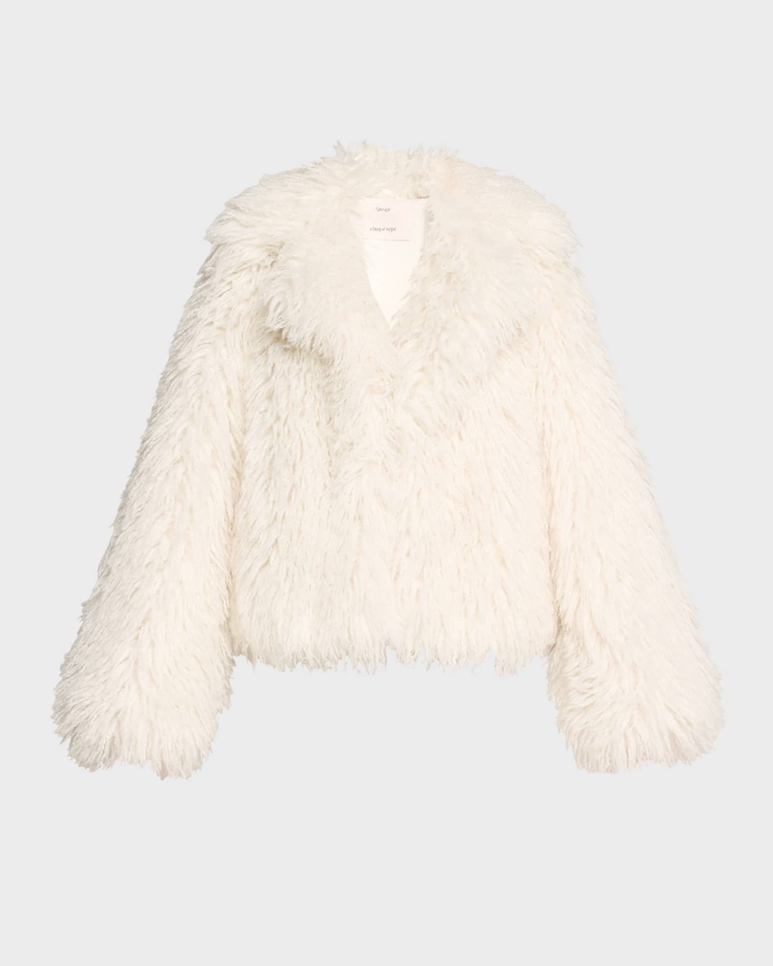 Cade Short Faux Fur Coat | Neiman Marcus