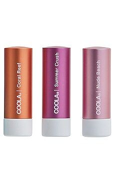 COOLA Mineral Liplux SPF 30 Organic Tinted Trio from Revolve.com | Revolve Clothing (Global)