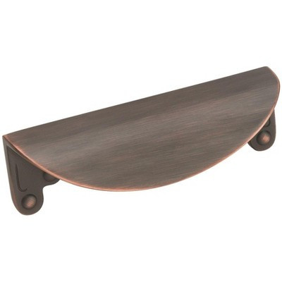 Amerock Inspirations 3 inch (76mm) Center-to-Center Oil-Rubbed Bronze Cabinet Cup Pull | Target
