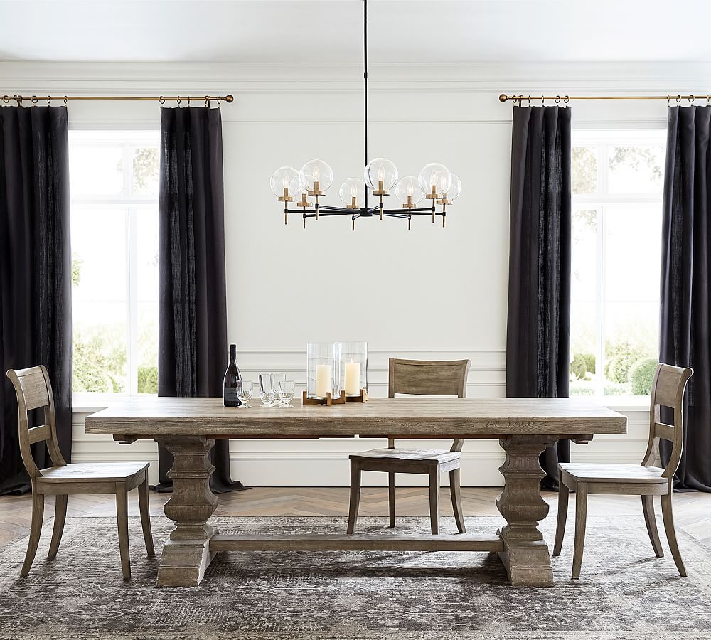 Banks Extending Dining Table | Pottery Barn (US)