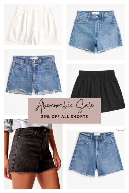 Abercrombie shorts sale
25% off all shorts
Denim shorts
Linen shorts


#LTKFindsUnder100 #LTKSaleAlert #LTKFindsUnder50