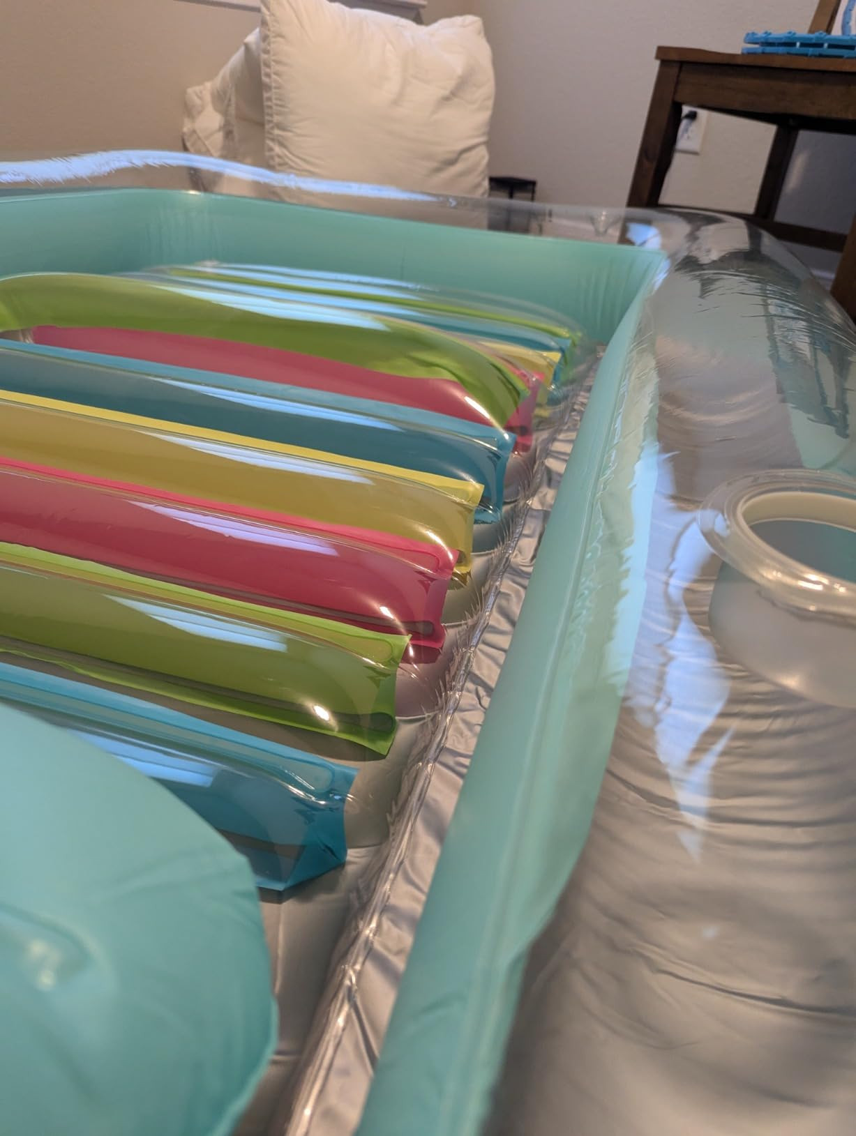 Inflatable Tanning Pool Lounger Float - Jasonwell 4 in 1 Sun Tan Tub Sunbathing Pool Lounge Raft ... | Amazon (US)