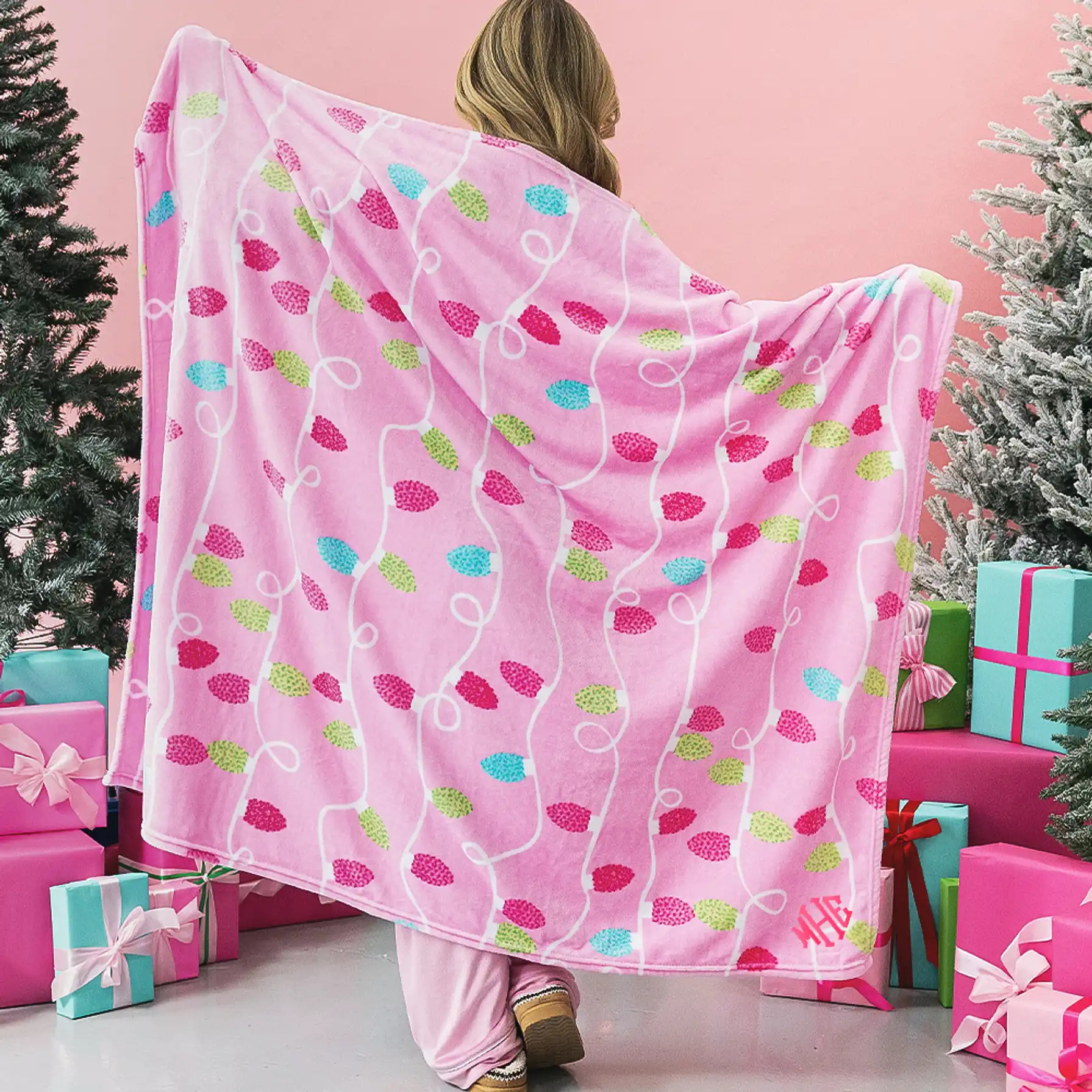 Personalized Plush Blanket | Marleylilly