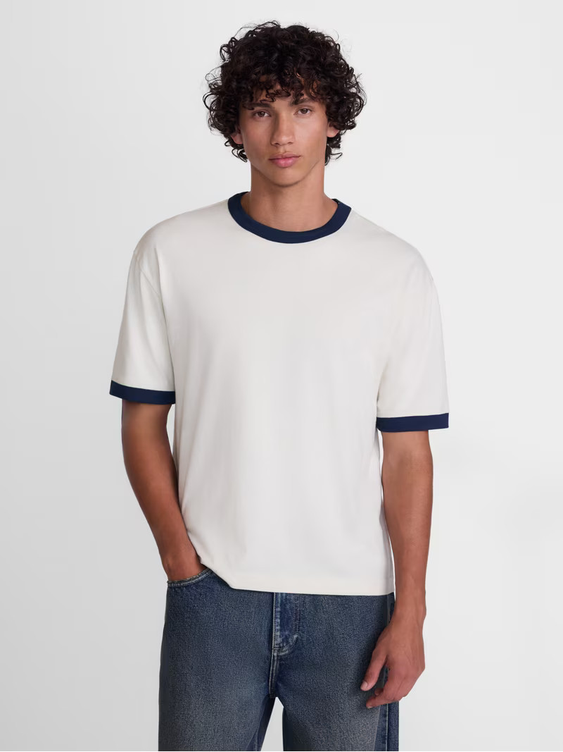 No Boundaries Cotton Ringer Tee, Men's & Big Men\u2019s XS-3XL | Walmart (US)