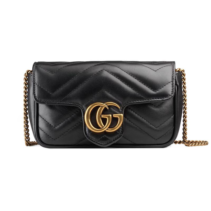 GG Marmont matelassé leather super mini bag | Gucci (US)