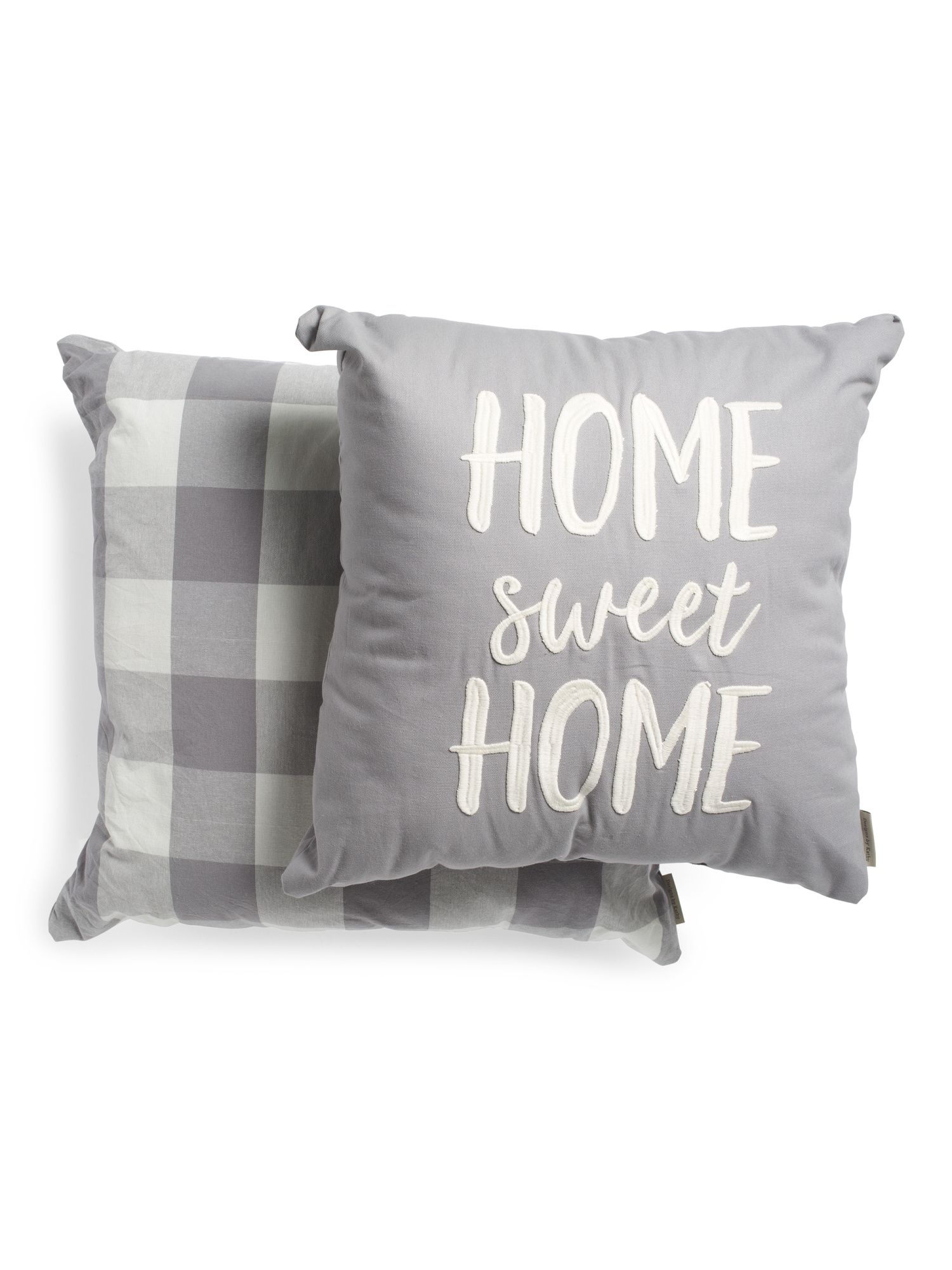 2pk Home Sweet Home Pillows | TJ Maxx