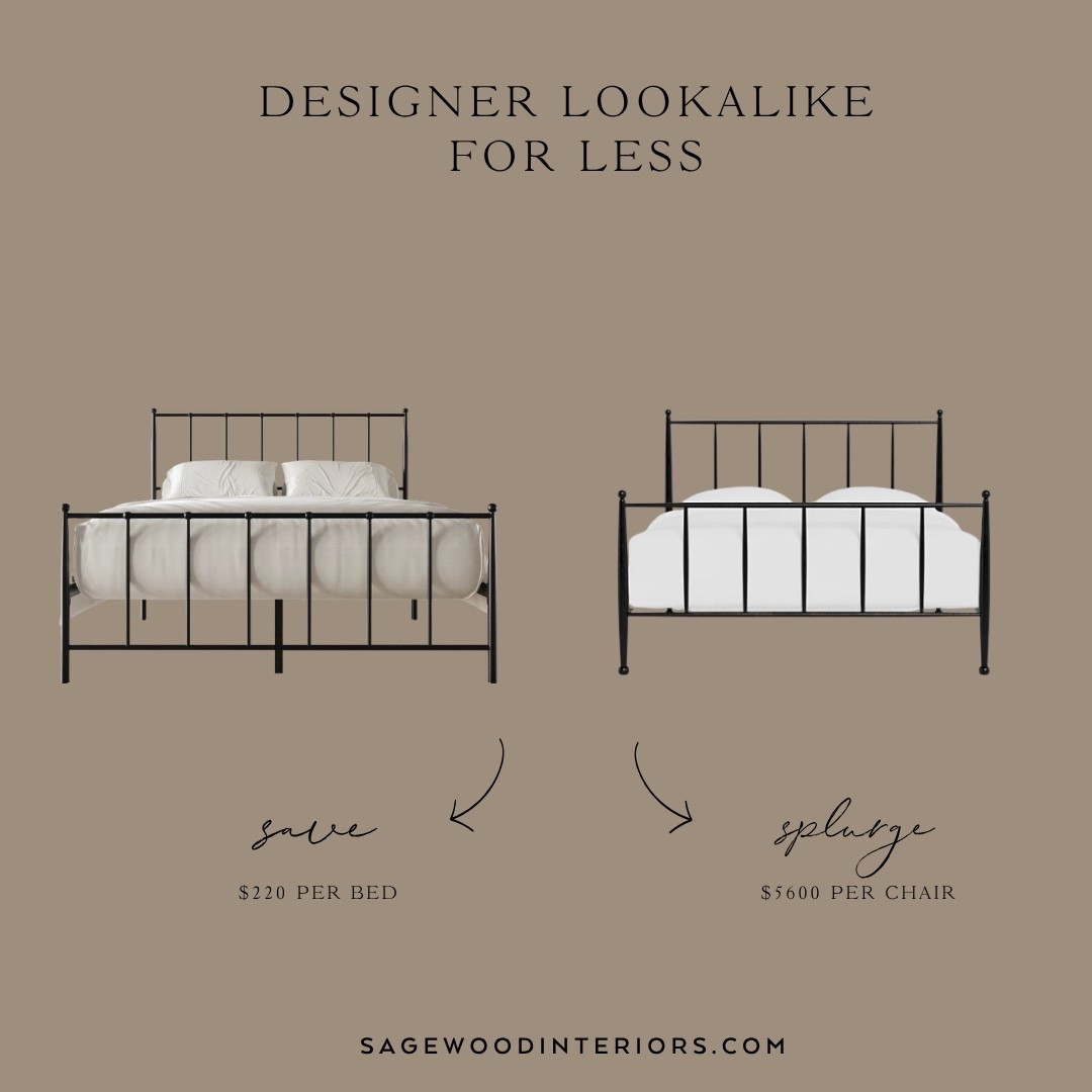 Designer look for less bed!

Iron bed, bedroom, amber interiors, Wayfair, spindle

#LTKHome