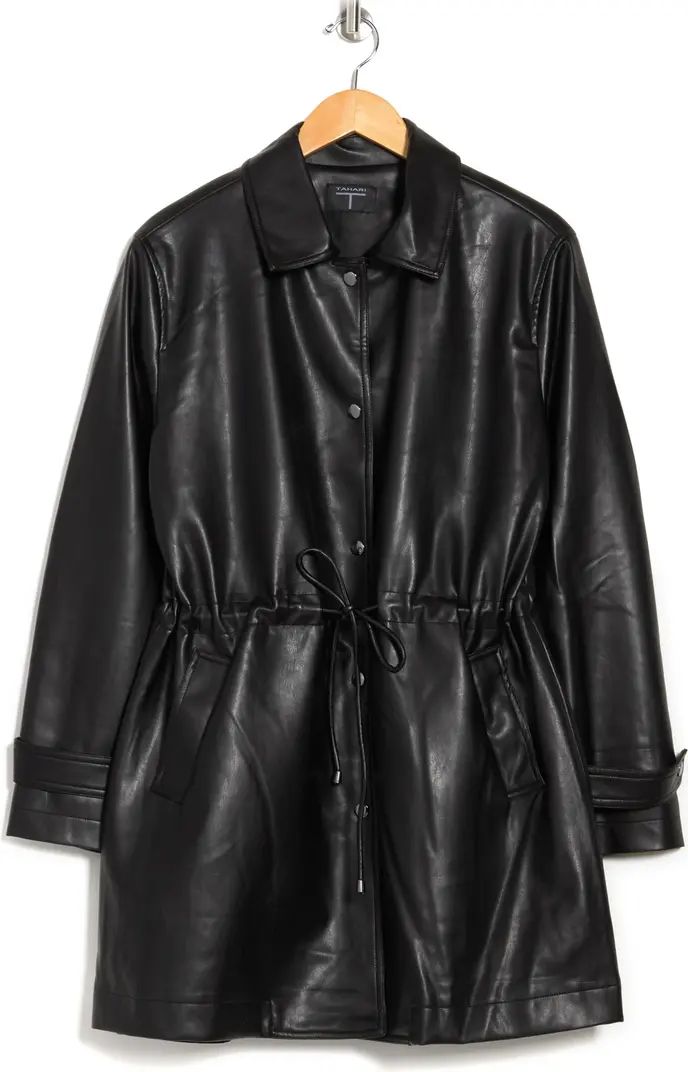 Faux Leather Anorak | Nordstrom Rack