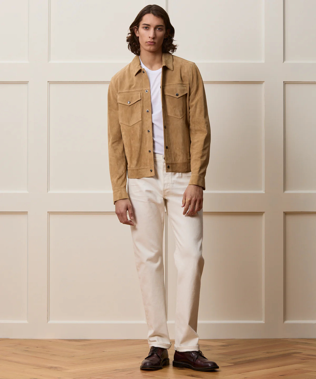 Italian Suede Dylan Jacket | Todd Snyder