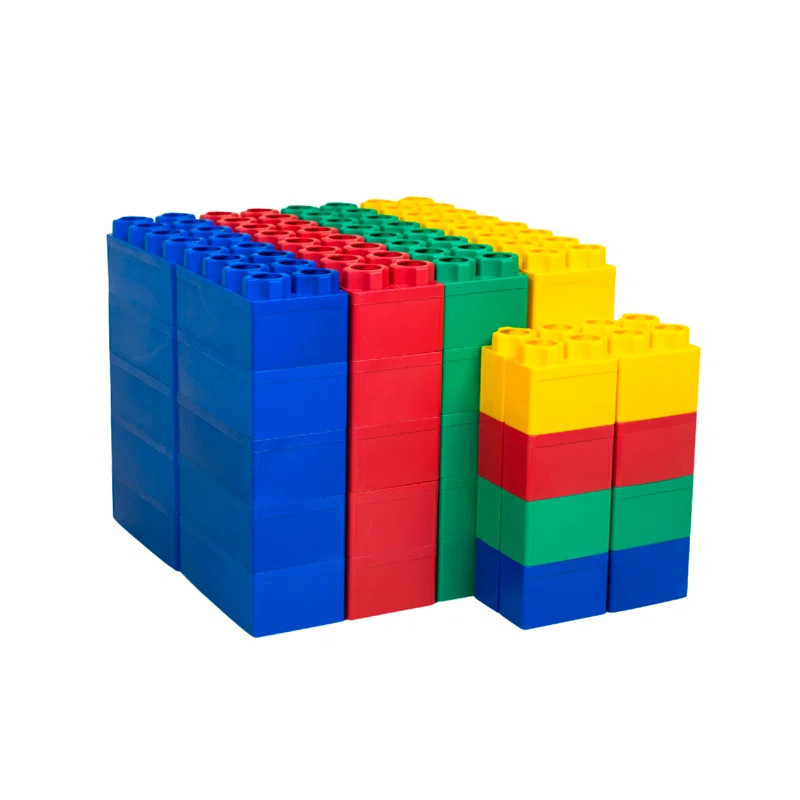 BiggoBlocks Jumbo Blocks, 48 PC Set, for Kids Ages 4-8 | Wayfair | Wayfair North America