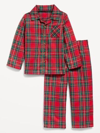 Unisex Matching Print Pajama Set for Toddler & Baby | Old Navy (US)