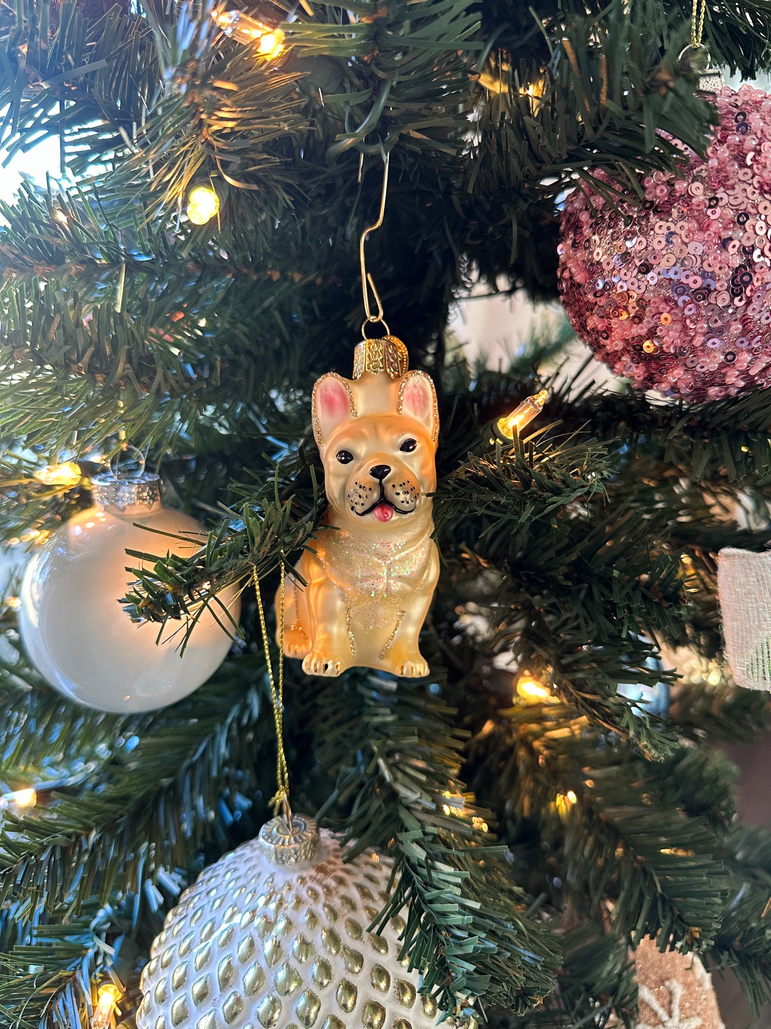 Frenchie Christmas ornaments, French bulldog, French bulldog Christmas ornaments, pet ornaments, bulldog ornaments 

#LTKfindsunder50 #LTKCyberWeek #LTKHoliday