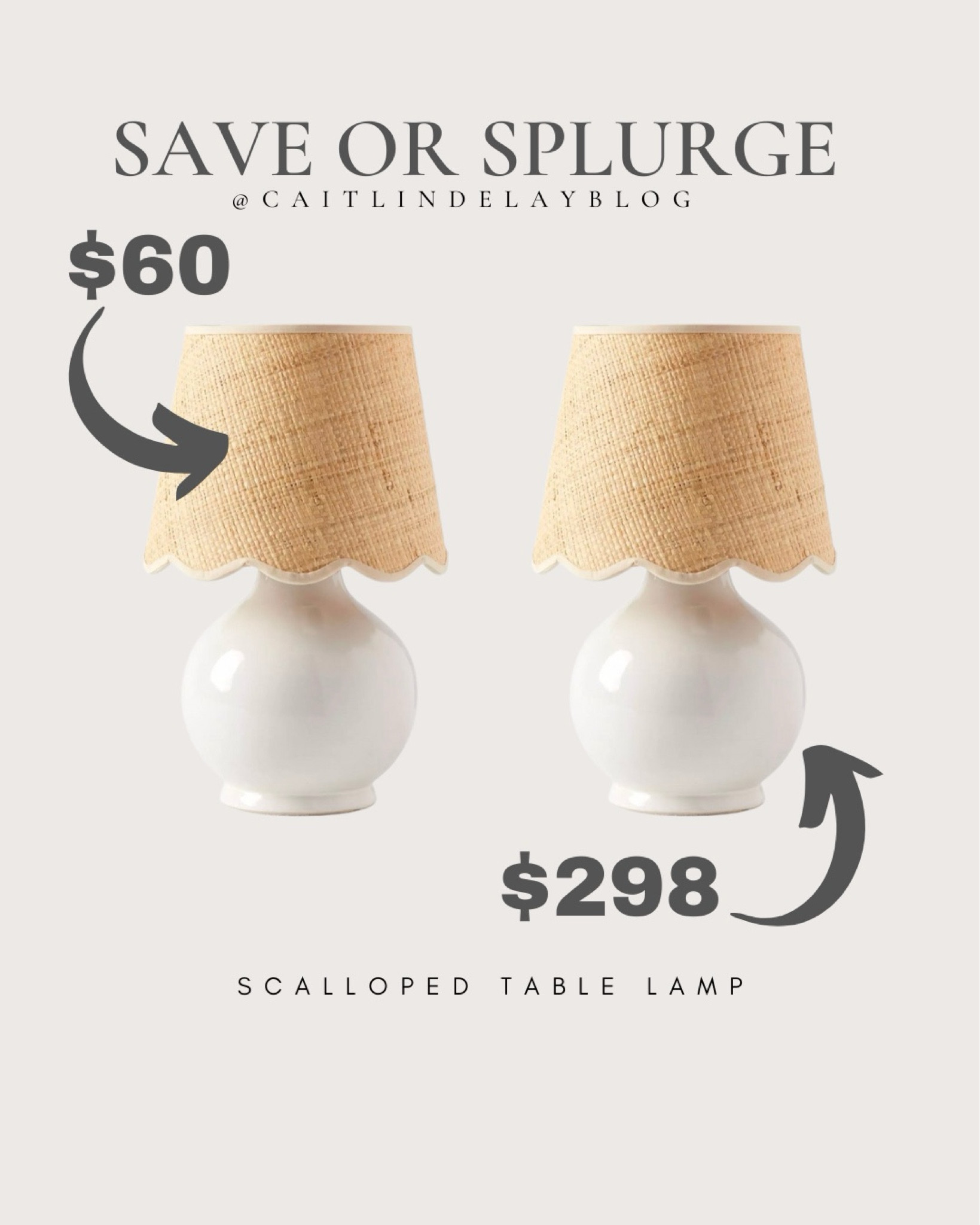 Adorable small scalloped table lamp that is literally the same product, just cheaper from Wayfair! Serene and Lilly have more lamp shade options. 

#LTKStyleTip #LTKFindsUnder100 #LTKHome