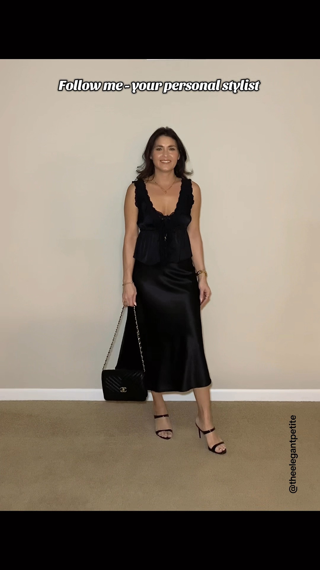 This is one of my all-time favorite Amazon finds 🖤 Styled it with a silk top + bralette for that unexpected edge. 
Follow if you love rewearing pieces in new ways.  #elegantstyle #styleinspo #effortlesschic #petitefashion #amazonoutfitinspo

#LTKootd #LTKPetite