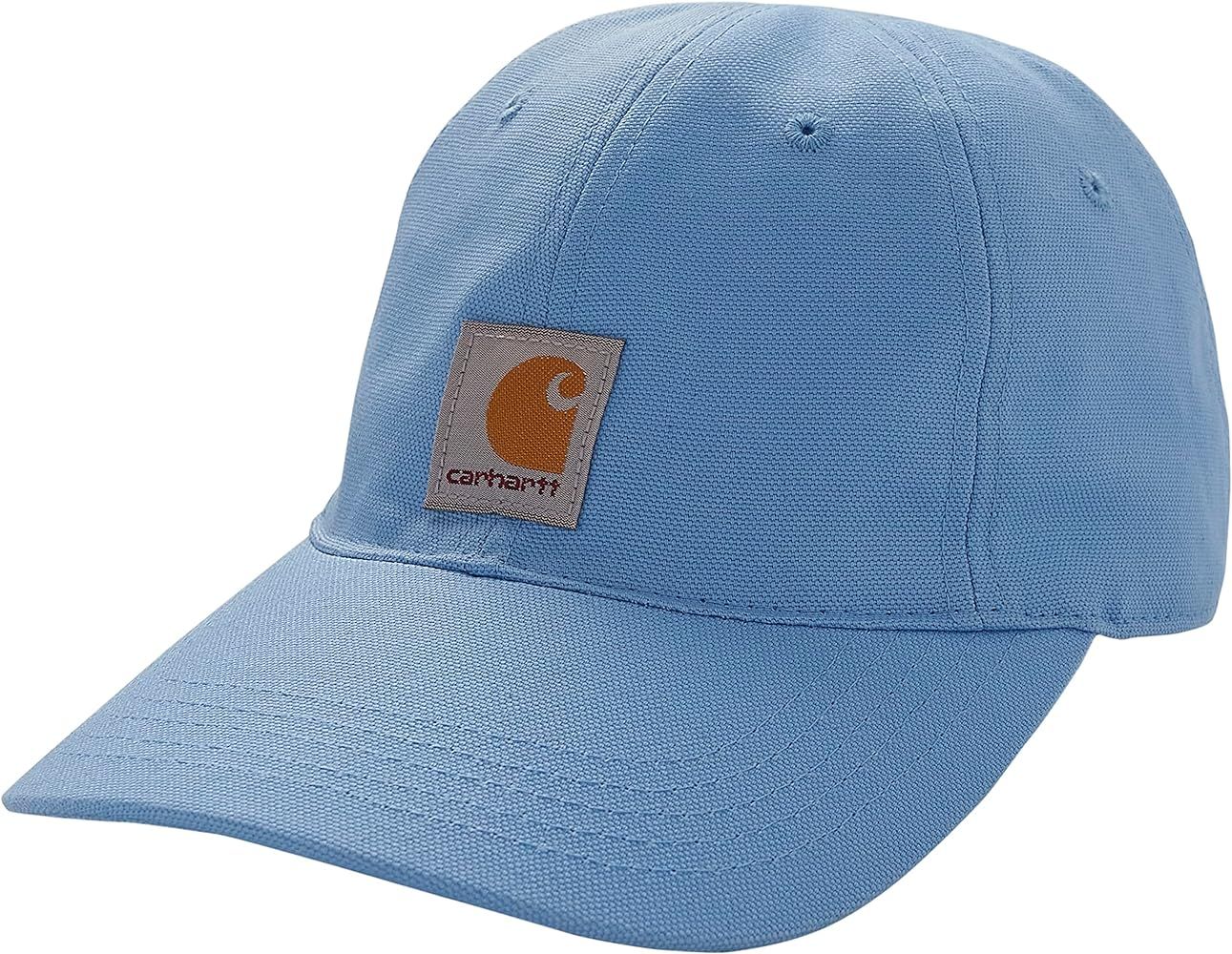 Carhartt Child Little Girls' Canvas Baseball Hat, Azure Blue | Amazon (US)