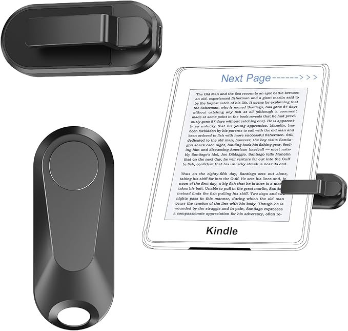 RF Remote Control Page Turner for Kindle Paperwhite Accessories for iPhone iPad Android Tablets E... | Amazon (US)