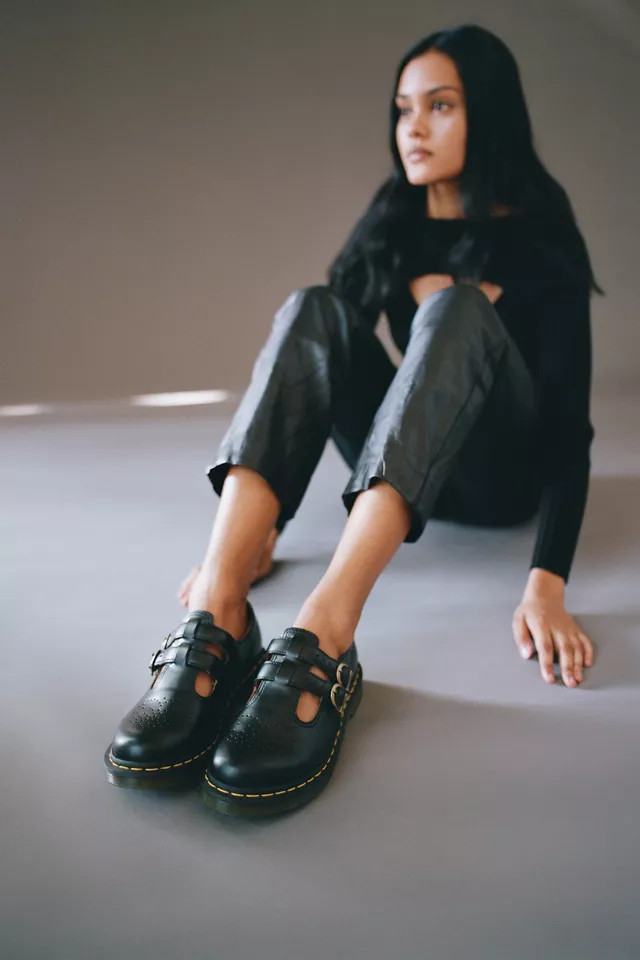 Dr. Martens 8065 Smooth Leather Mary Jane Shoe | Urban Outfitters (US and RoW)