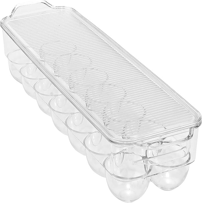 Kitchen Details Egg Crate | Dimensions: 14.5"x4.5"x2.9" | Fits 14 Eggs per Crate | Stackable | BP... | Amazon (US)