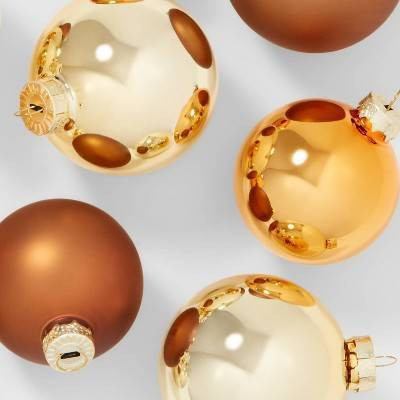 42ct Round Glass Christmas Tree Ornament Set - Wondershop™ | Target