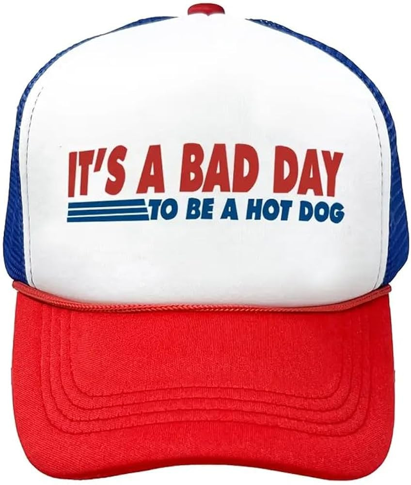 It's a Bad Day to be a Costco hot Dog Foam Trucker hat White | Amazon (US)