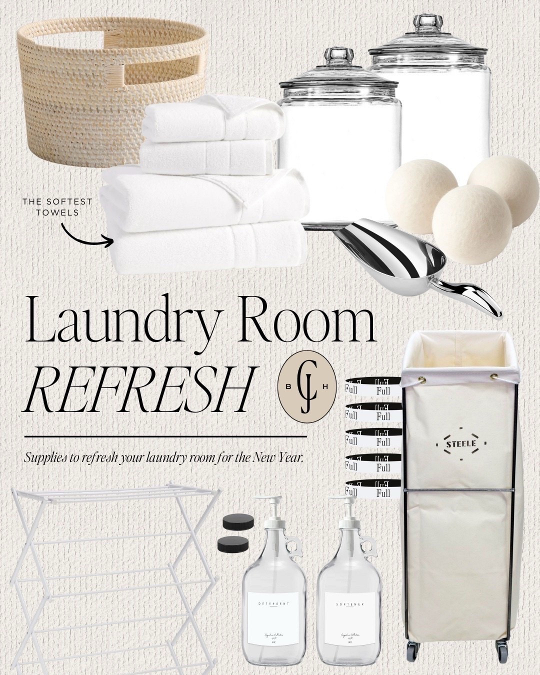 The perfect pieces for a new year laundry room refresh!

#LTKHome