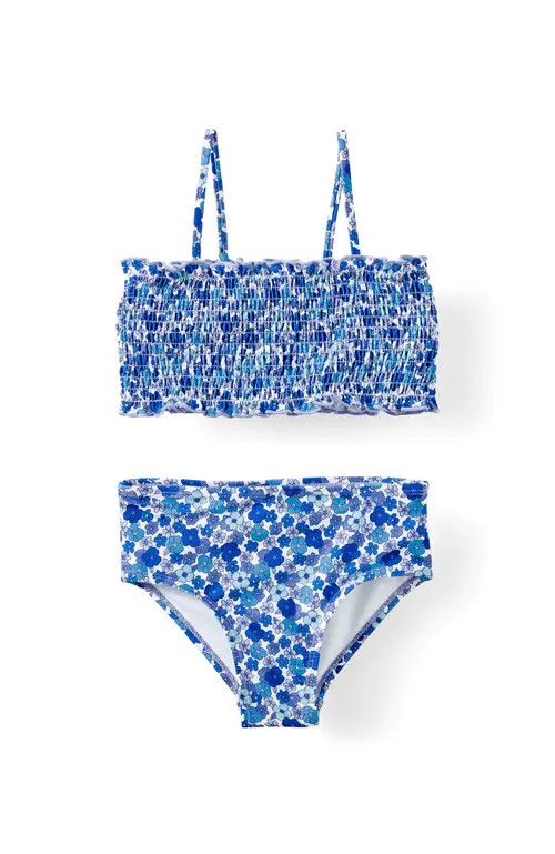 Cotton On Kids Kid's Elsie Bikini in Dawn Blue Mini Ditsy at Nordstrom, Size 4T | Nordstrom