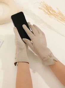 Buckle Decor Gloves SKU: sc2209196606910166(56 Reviews)$4.70$5.30-11%AddThis Sharing ButtonsShare... | SHEIN
