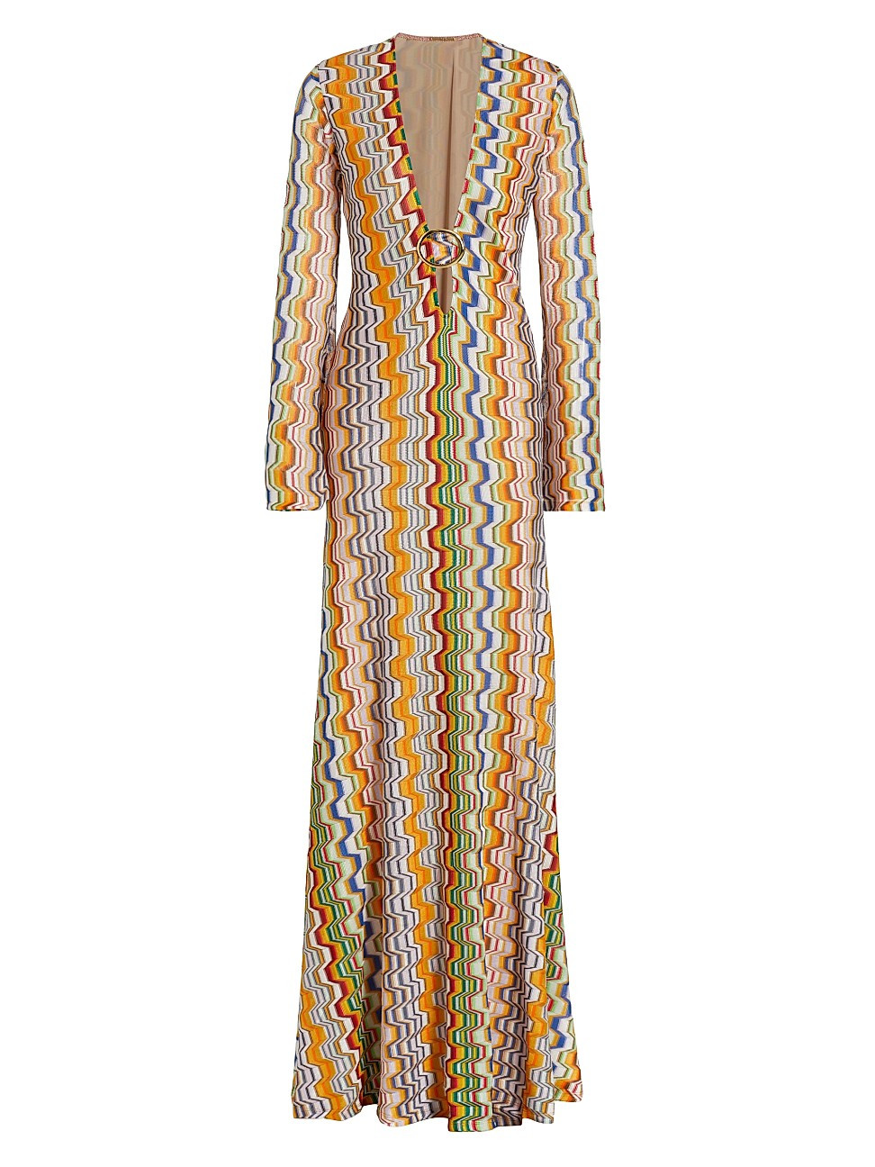 Vibe Wavy Print Maxi Dress | Saks Fifth Avenue