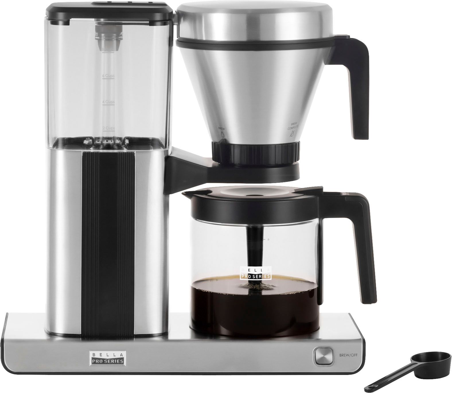 Bella Pro Series 8-Cup Pour Over Coffee Maker Stainless Steel 90167 - Best Buy | Best Buy U.S.