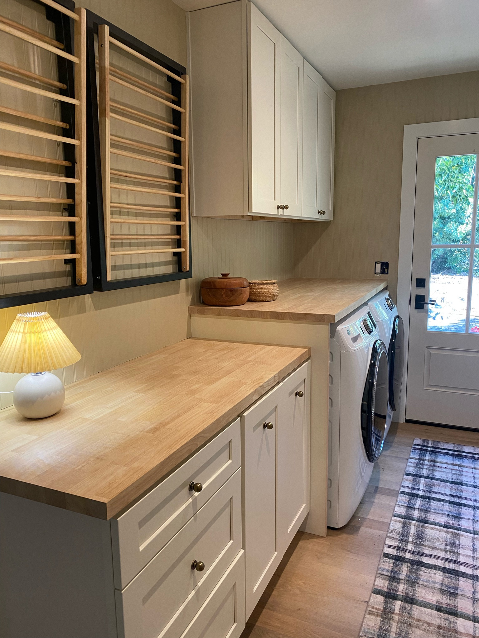 Cutie mini lamp in the laundry room! 

#LTKhome