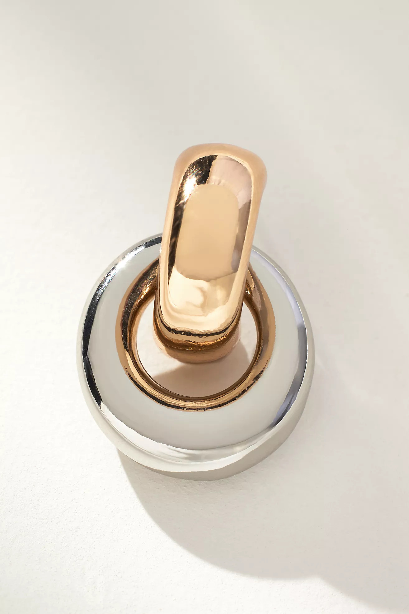 Two-Tone Mini Drop Earrings | Anthropologie (US)