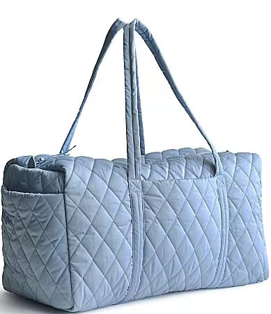 Vera Bradley Soft Chambray Performance Twill Large Original Duffle Bag - Soft Chambray | Dillard's