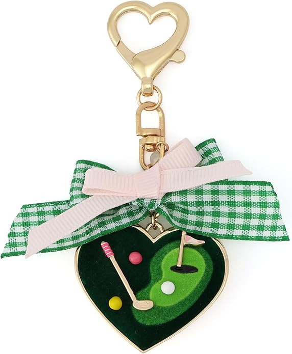 Betsey Johnson Jewelry Women's Golf Heart Accessory Charm | Amazon (US)