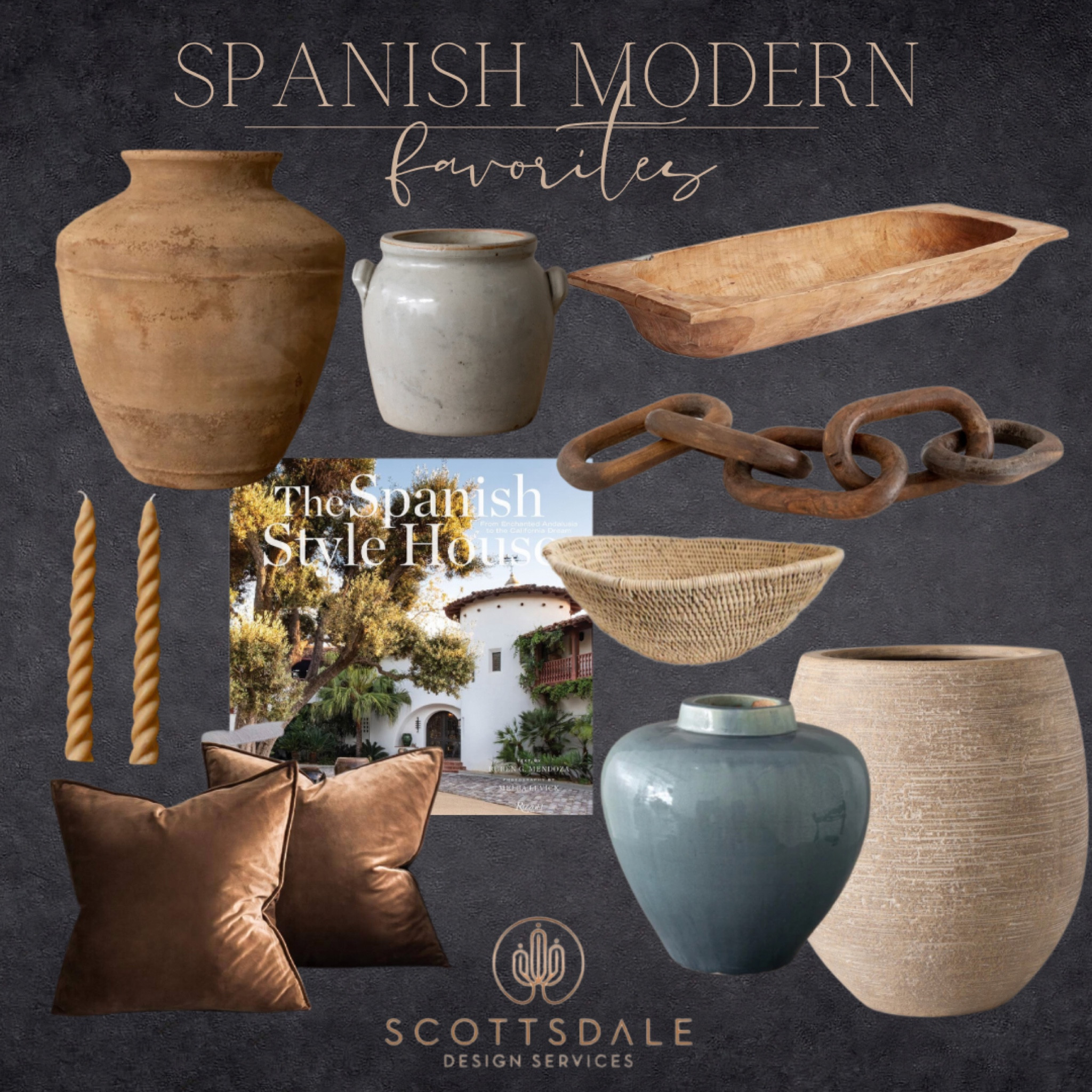 Spanish modern home decor finds🤍

Dough bowl, santa Barbara style, vessel, taper candle, vintage crock, wooden chain link, planter, pillow covers, neutral home decor, transitional decor, decorative bowl, vintage modern decor

#LTKstyletip #LTKFind #LTKhome