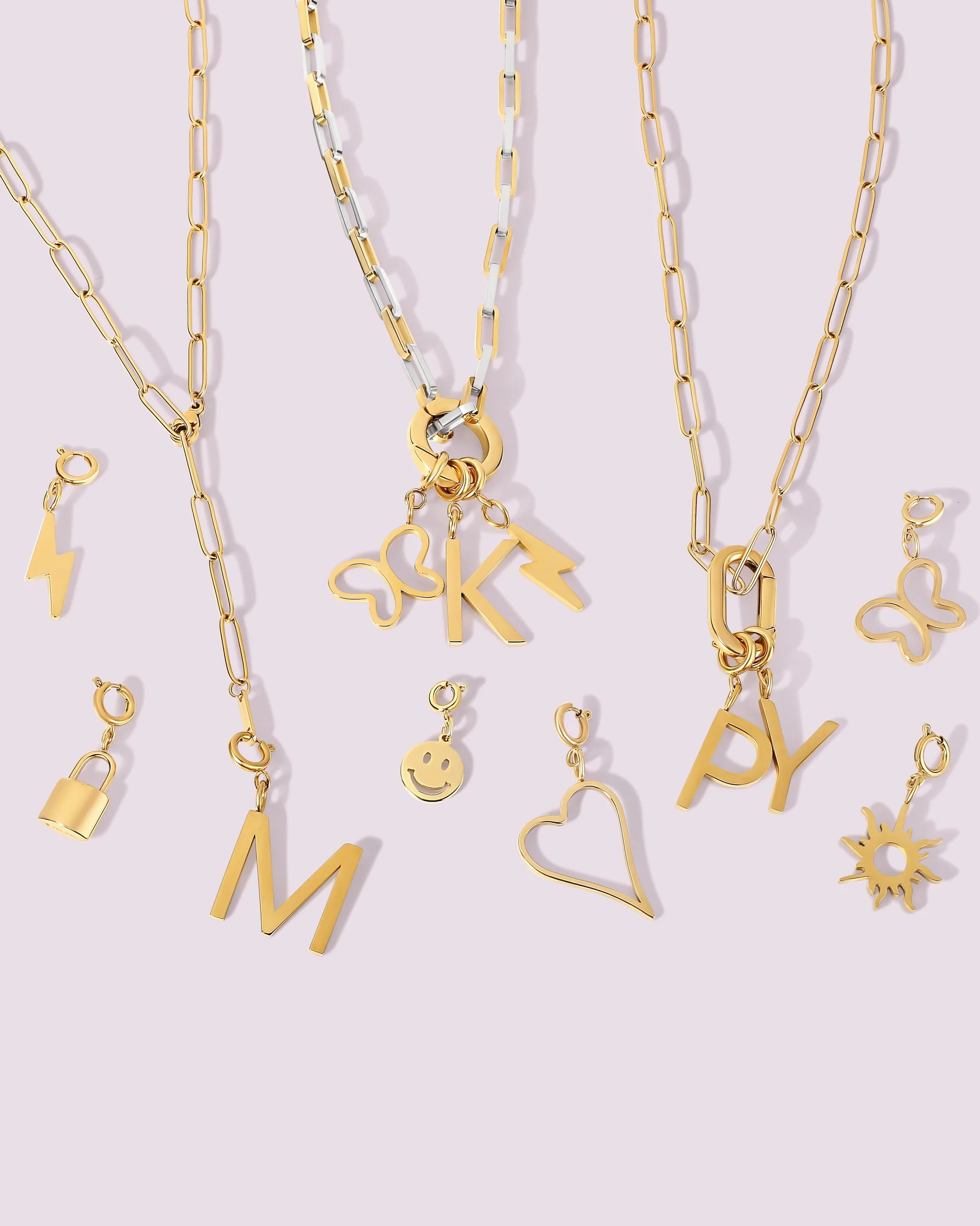 Customizable Paperclip Chain Necklace | Hannah B Jewelry