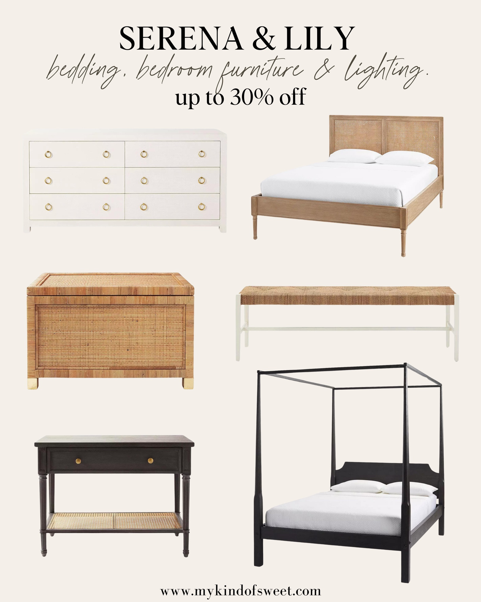 Serena & Lily is having a sale on bedding, bedroom furniture and lighting. These pieces are perfect for refreshing your furniture items. 

#LTKSaleAlert #LTKHome
