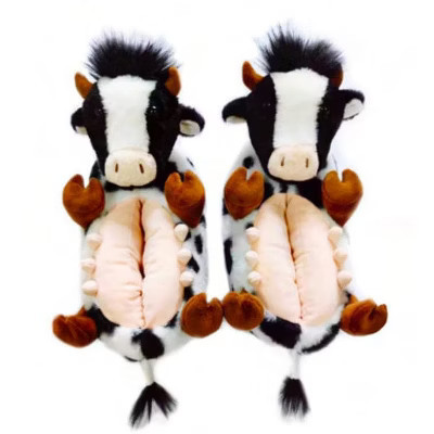 Oooh Yeah! Women's Animal Hug Slippers (Bessie the Cow) | Target