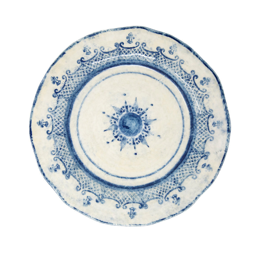 Burano Dinner Plate | Arte Italica & Crown Linen Designs