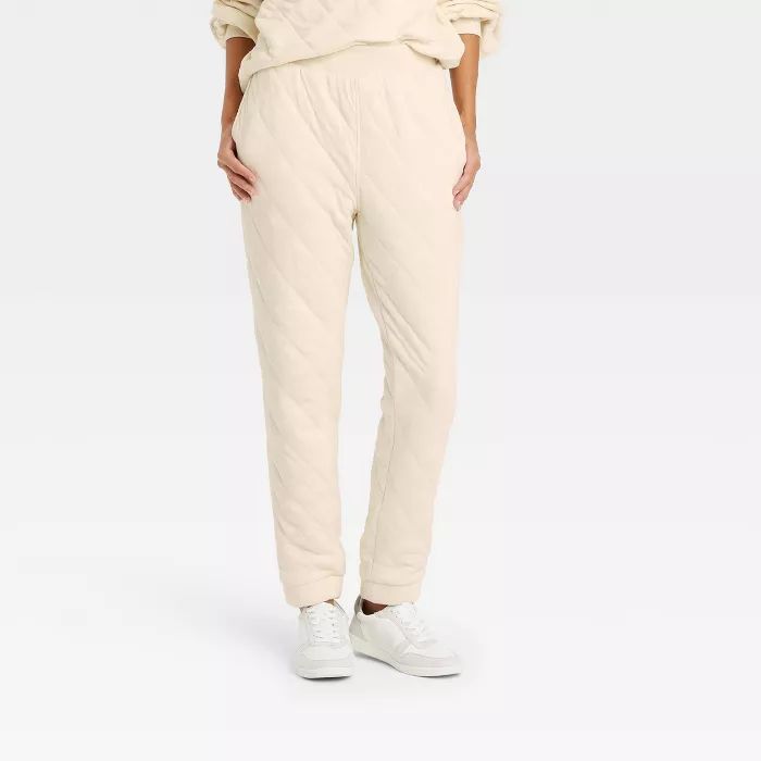 Women's Quilted Jogger Pants - Universal Thread™ | Target
