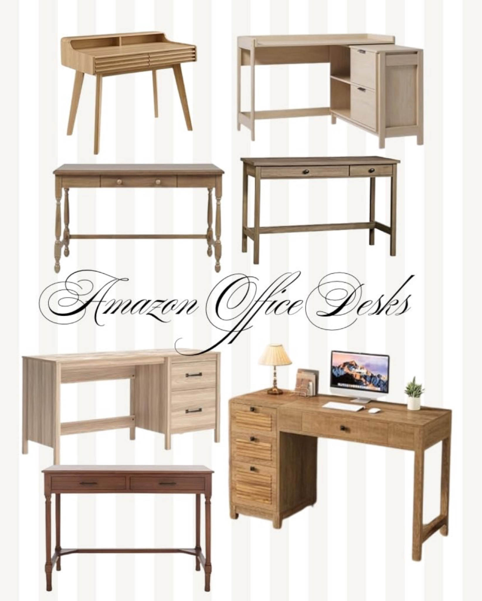 Amazon Home Finds: Desks

#desks #homeoffice #deskideas #amazonhome #founditonamazon #roundup #homefind #decor #interiors #wooddesk #affordable #budgetfriendly #inspo 

#LTKFindsUnder50 #LTKHome #LTKFindsUnder100