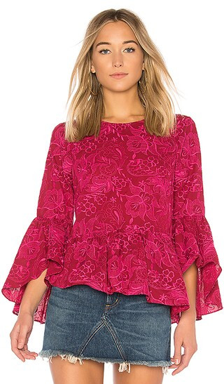 devlin Helena Blouse in Shiraz | Revolve Clothing