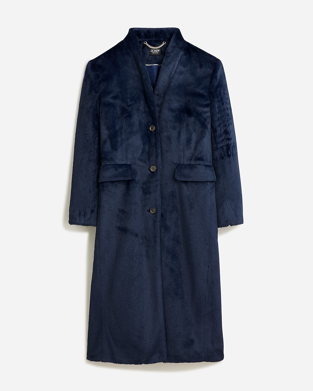 Collection palais topcoat in brushed faux fur | J. Crew US