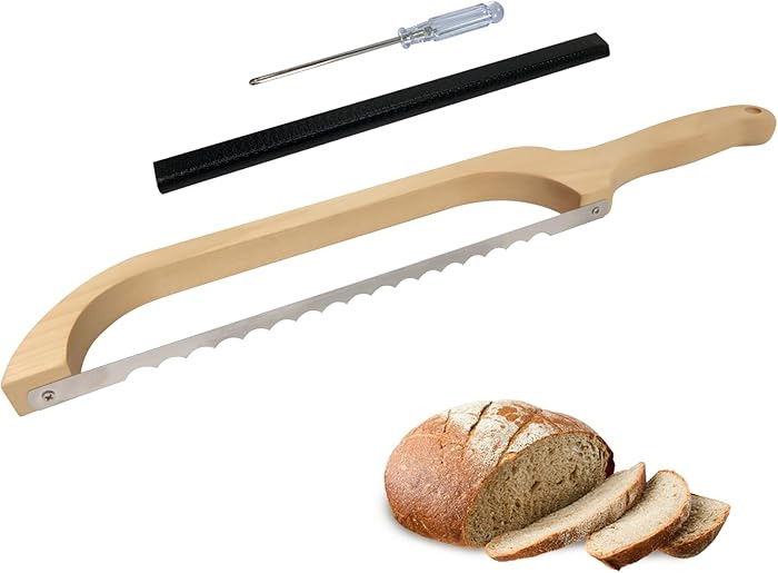Kitess Sourdough Bread Knife,16inch Bread Slicer for Homemade Bread, Bow Knife for Sourdough Roun... | Amazon (US)