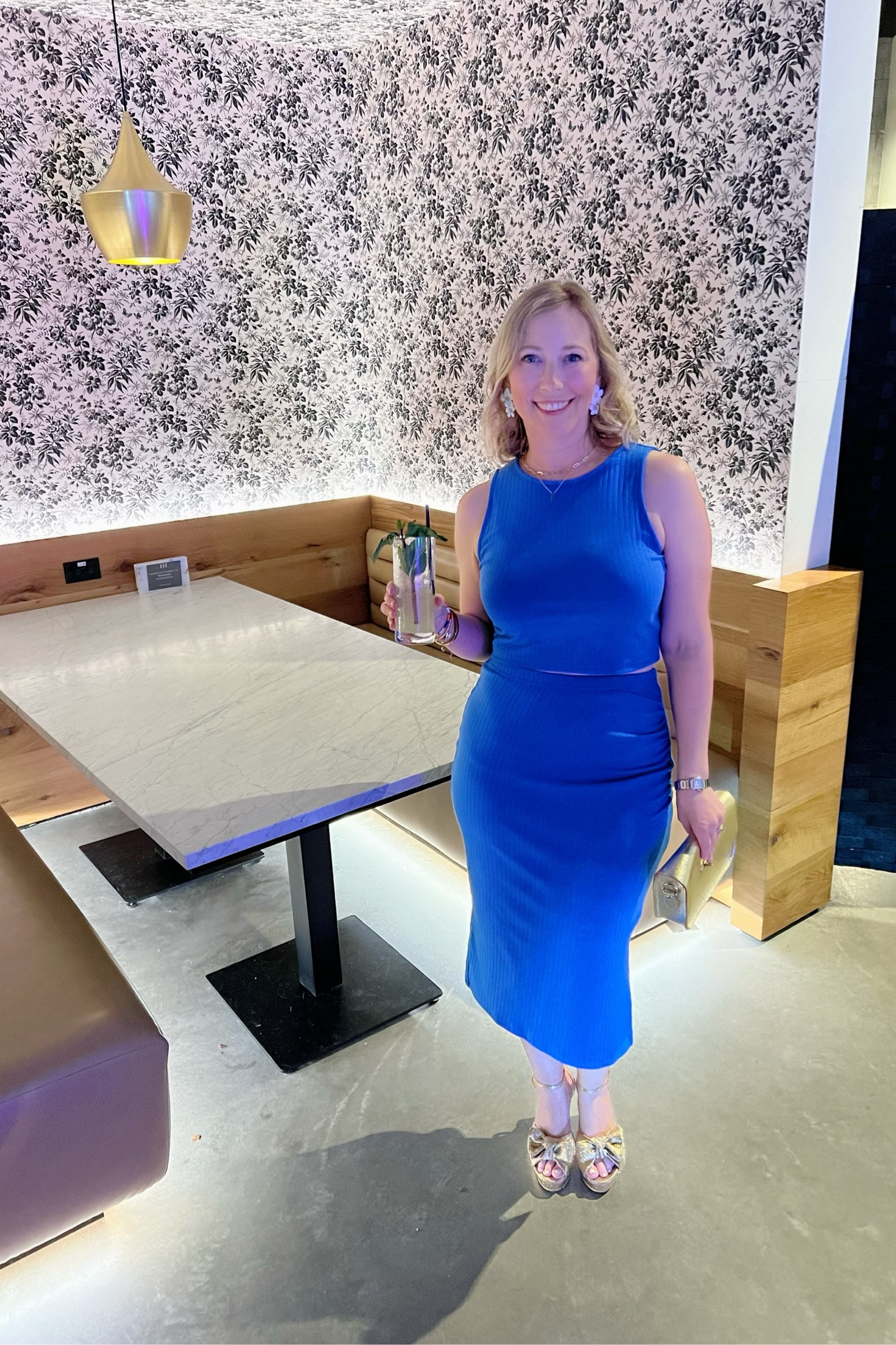 Just playing it cool in front of this gorgeous Gucci wallpaper + to show you this cute Amazon find! 💙😉

Linked similar styles + Mother’s Day ideas! 🌷

#LTKunder50 #LTKFind #LTKstyletip