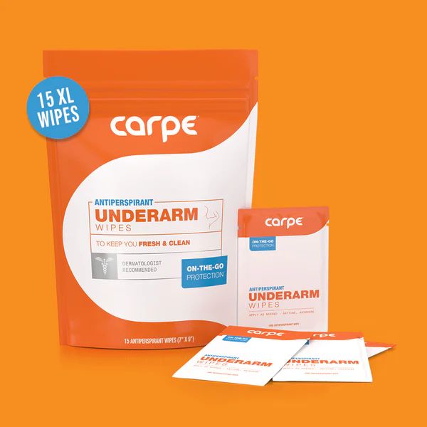 Underarm Wipes | Carpe