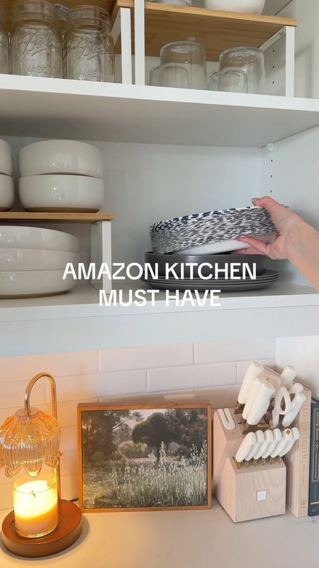 🌟 Kitchen Hack Alert! 🌟 Have you ever found yourself in a pickle, searching high and low for a paper plate when you're in a rush? Fear not, because my latest kitchen superhero is this wooden Paper Plate Dispenser! It's a game-changer, I tell you.
Grab Yours Here: https://amzn.to/49gZfcw

I have one under the counter in the kitchen and the other inside the cabinet in our RV – talk about convenience on the go! 🚐 No more rummaging through cabinets or tearing through stacks to find what I need. Plus, it adds a rustic charm to my kitchen decor that I absolutely adore. 😍

Installation? Super easy peasy! 🛠️ It took me no time at all to set it up, and now I can keep track of how many plates are left, ensuring I never run out unexpectedly. It's like having a personal assistant, but for paper plates! 📋 And let's be real, anything that simplifies life in the kitchen gets a gold star in my book.

So, if you're tired of plate-hunting adventures or just want to add a touch of organization to your culinary space, look no further than this wooden wonder. Trust me, you'll wonder how you ever lived without it! ✨ #KitchenEssential #OrganizationGoals #kitchenhack #organizedkitchen #kitchenorganization #paperplates #cookingoutdoors #cookout #picnic #founditonamazon #amazonfinds #amazonfind

#LTKVideo #LTKhome #LTKfindsunder50